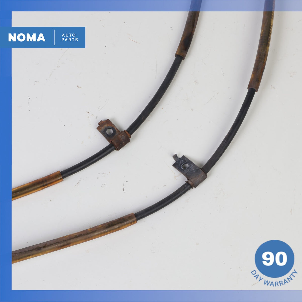 2010 Jaguar X250 XF Rear Left & Right Side Parking Brake Cable Set of 2 OEM - photo 10