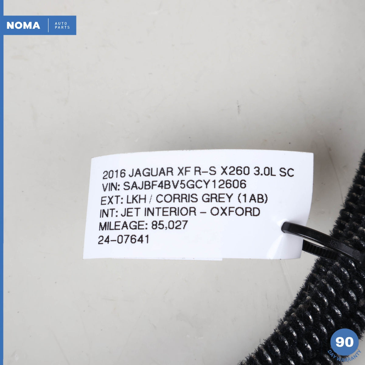16-23 Jaguar X260 XF Sedan Sunroof Guide Rail Frame Cable Set GX7351070AA OEM - photo 13