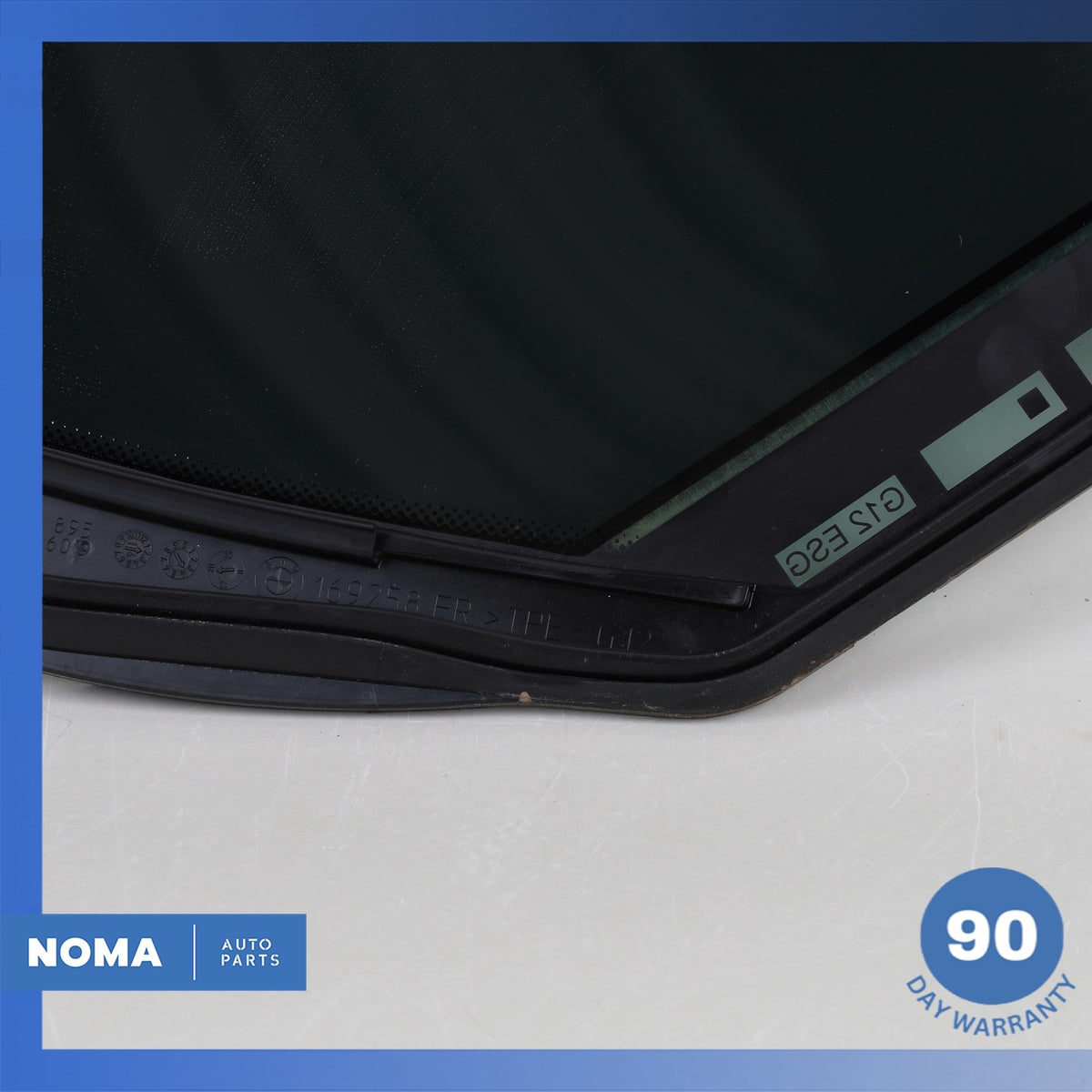 BMW G12 740i 750Li LWB Rear Left Driver Door Quarter Window Glass OEM - photo 14