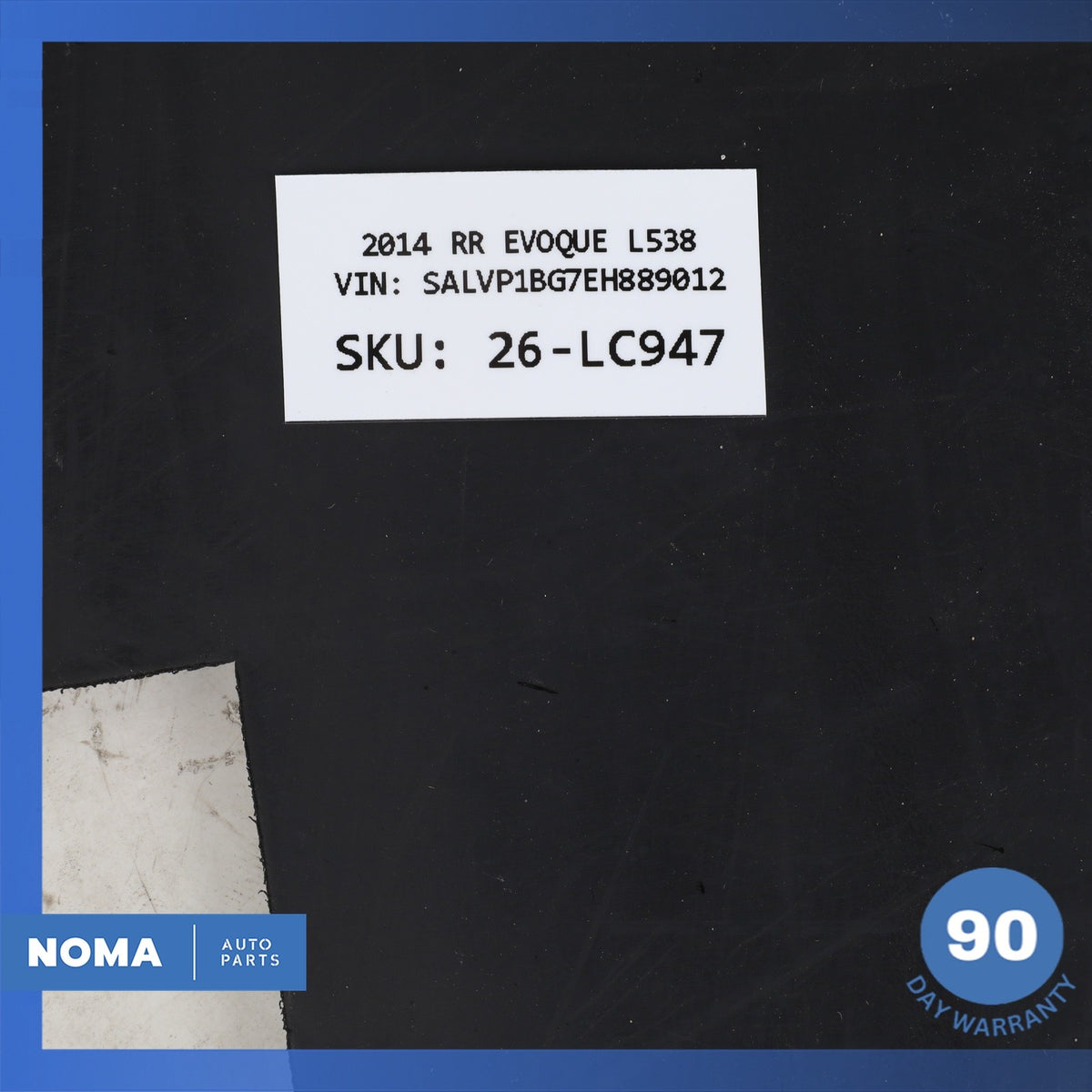 12-19 LR Range Rover L538 Rear Back Trunk Boot Cargo Rubber Floor Mat OEM - photo 14