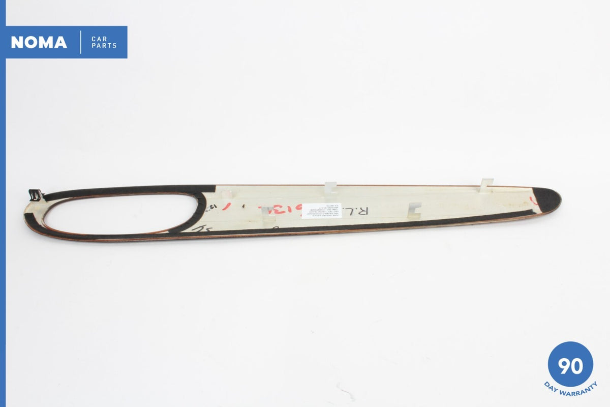 04-07 Jaguar XJ8 XJR X350 SWB Rear Left Driver Side Door Wood Molding Trim OEM - photo 7