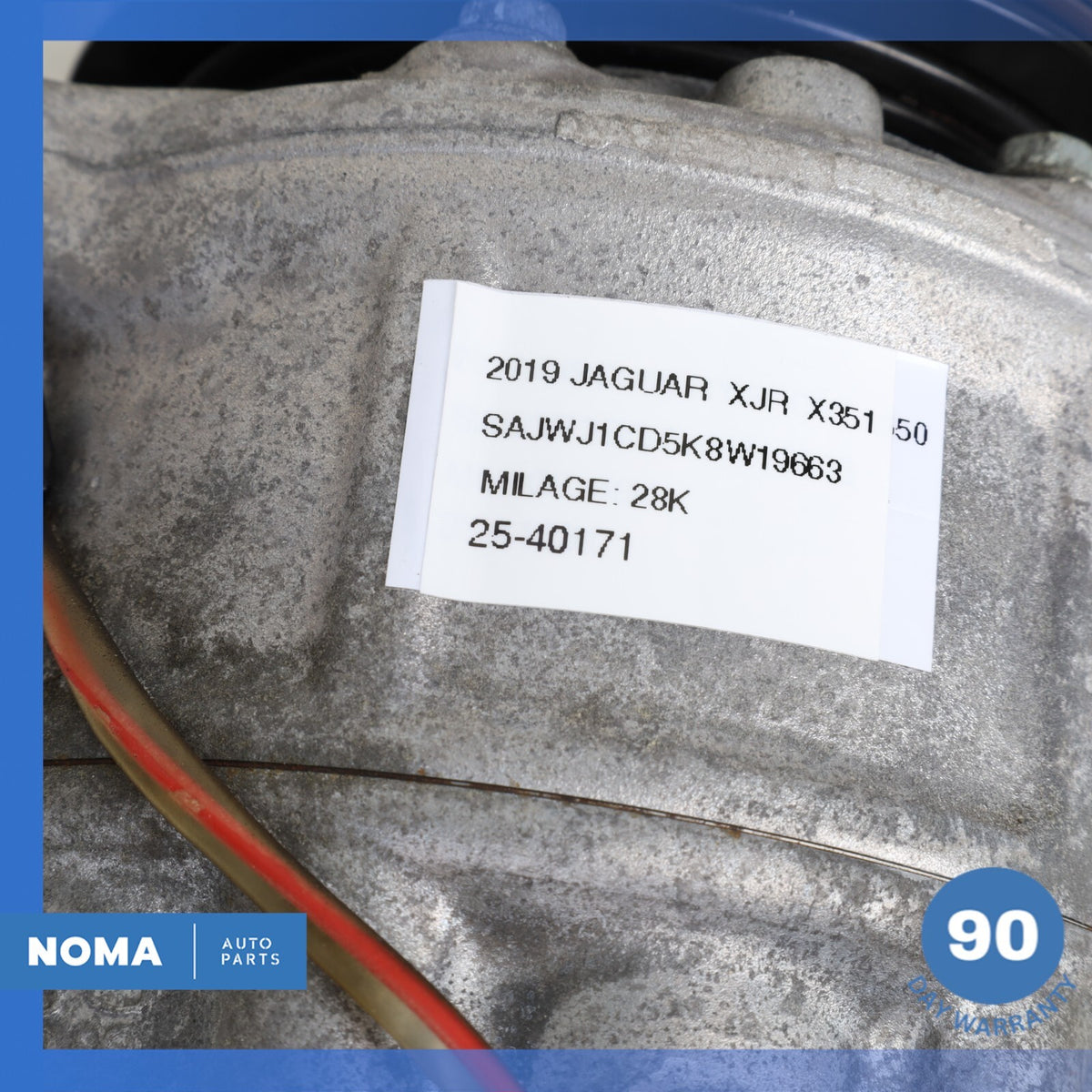 10-23 Jaguar X351 XJ LR4 A/C AC Air Conditioning Compressor Clutch OEM 28k - photo 12