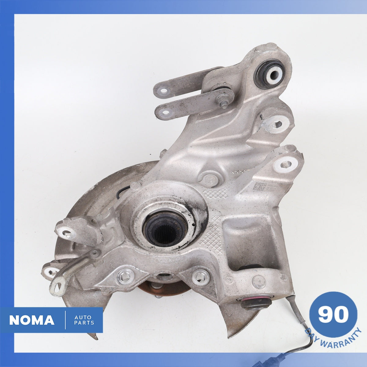 17-21 Range Rover L560 Velar Rear Left Spindle Knuckle Hub w/ Shield OEM - photo 9