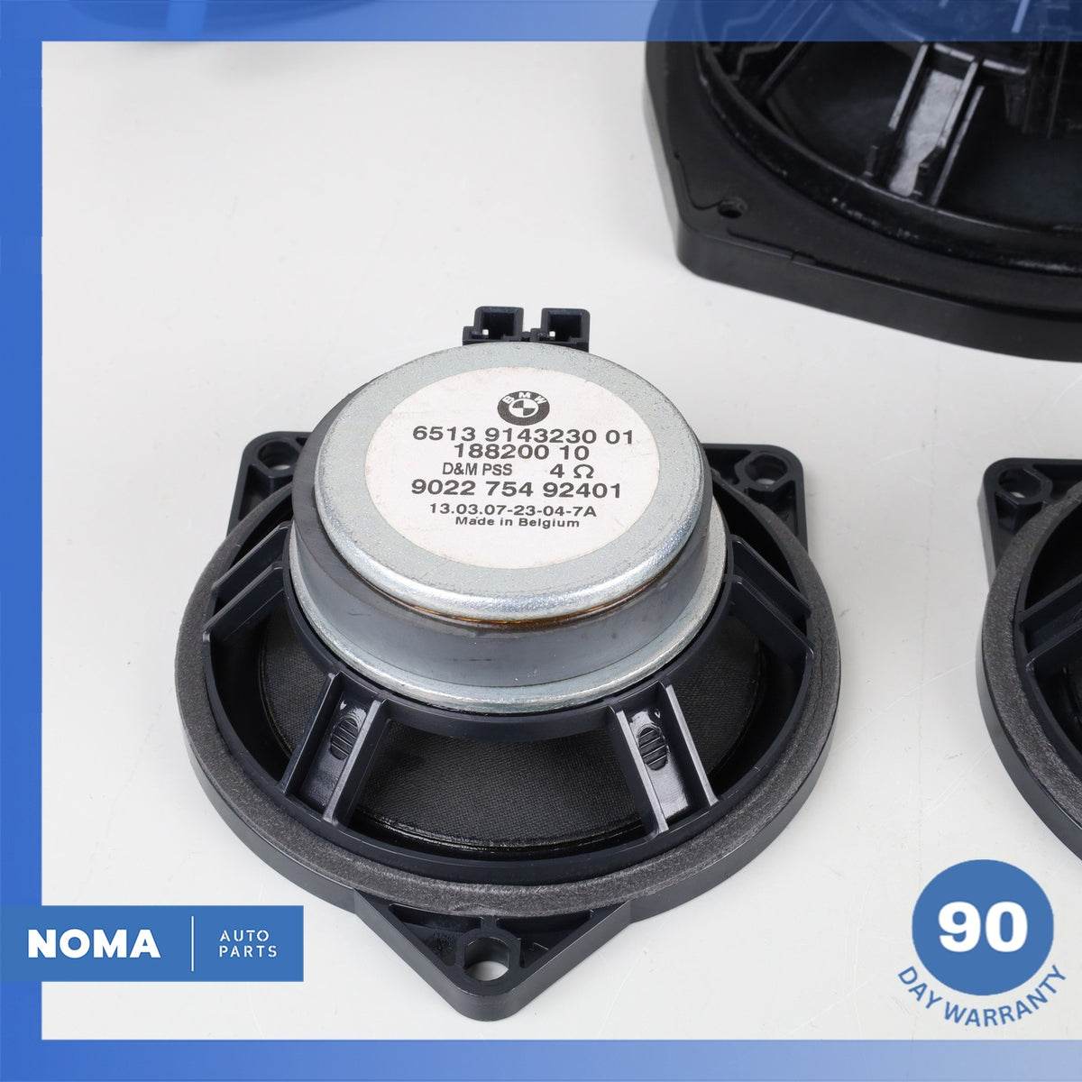 03-08 BMW E85 Z4 Top Hi-Fi Interior Tweeter Speaker Loudspeaker Set OEM - photo 20