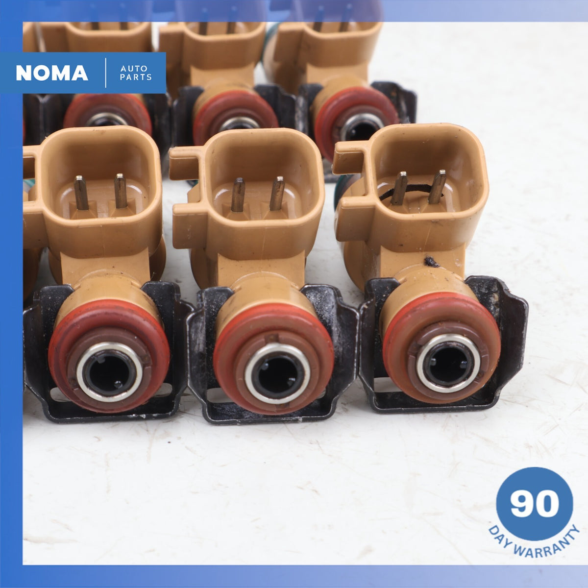 06-10 Jaguar X150 XK S-Type 4.2L N/A Engine Motor Fuel Injector Set of 8 OEM - photo 8