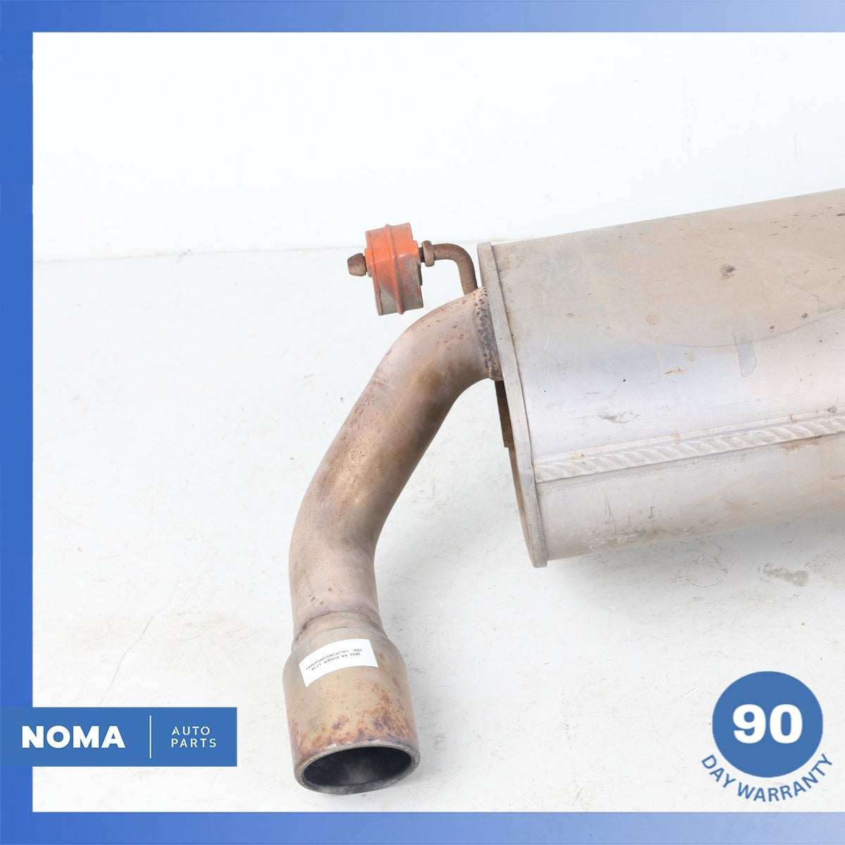 12-17 Land Rover Range Rover Evoque L538 Rear Dual Exhaust Muffler Assembly OEM - photo 6