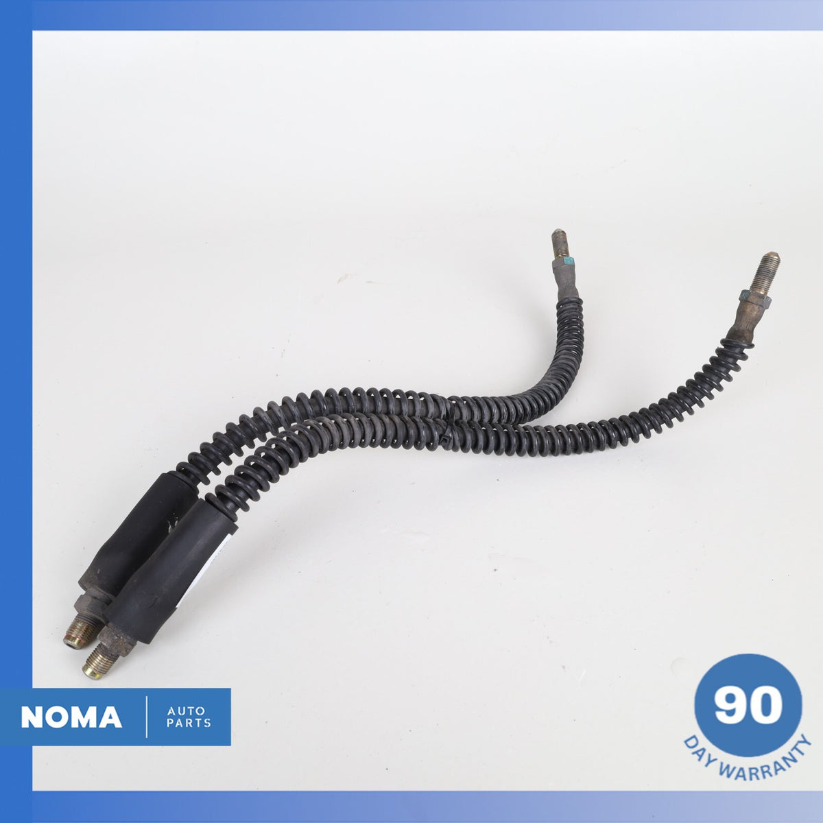 98-06 Jaguar X100 XKR Front Left & Right Side Flexible Brake Line Set of 2 OEM - photo 1