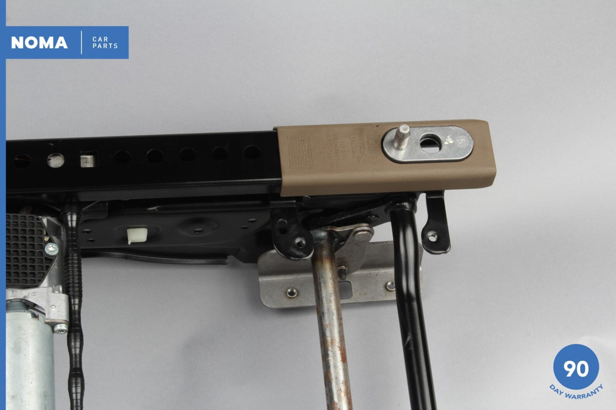 04-09 Jaguar XJ8 X350 SWB Front Right Side Seat Lower Track Rail w/ Motor OEM - photo 7