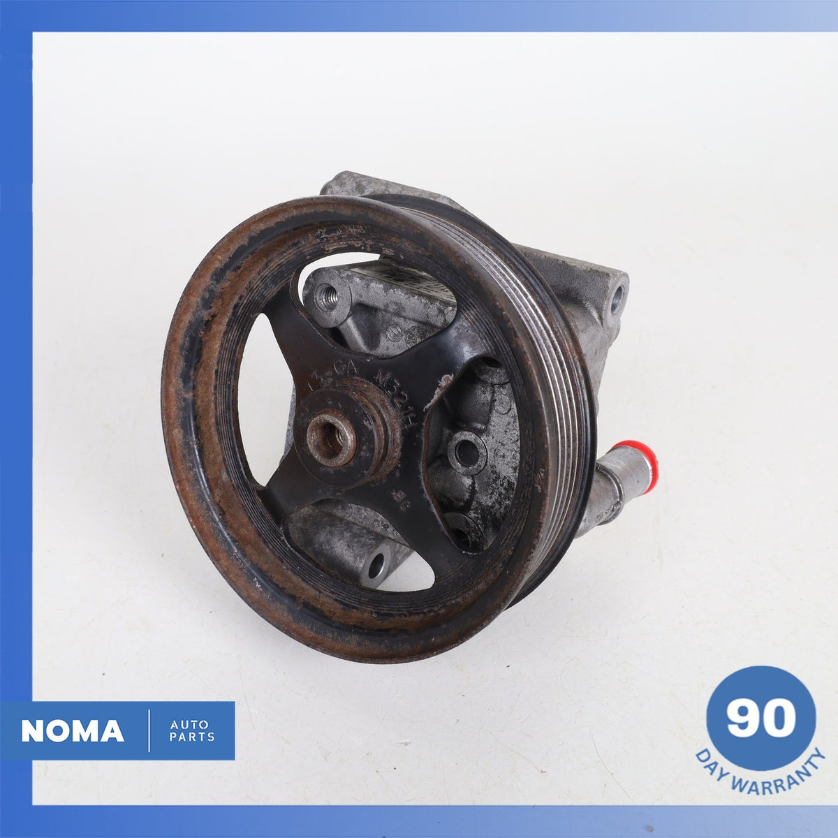03-10 Jaguar X150 XK XKR XF XJ8 Power Steering Pump Assembly 2W933A696AD OEM - photo 1