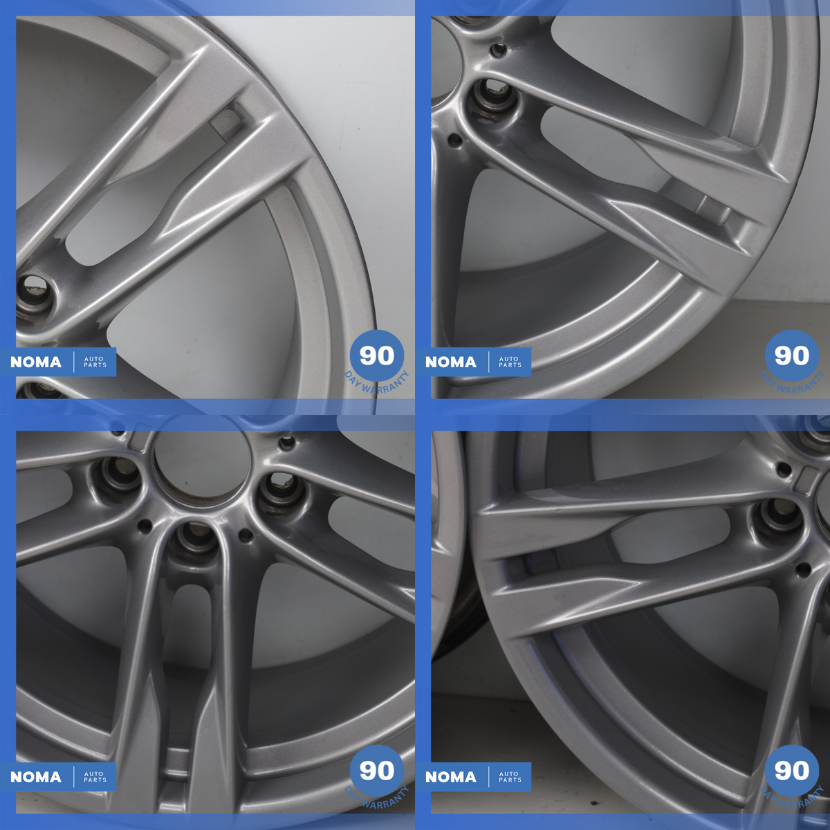 BMW F13 650i 8.5 / 9 x R20 20" Style 373 Wheel Rim Set Staggered Refurbished - photo 4