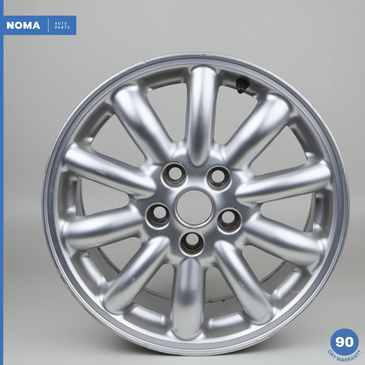 01-05 Jaguar S-Type X200 7.5Jx16 16" Spirit 10 Spoke Alloy Road Wheel Rim OEM - photo 1