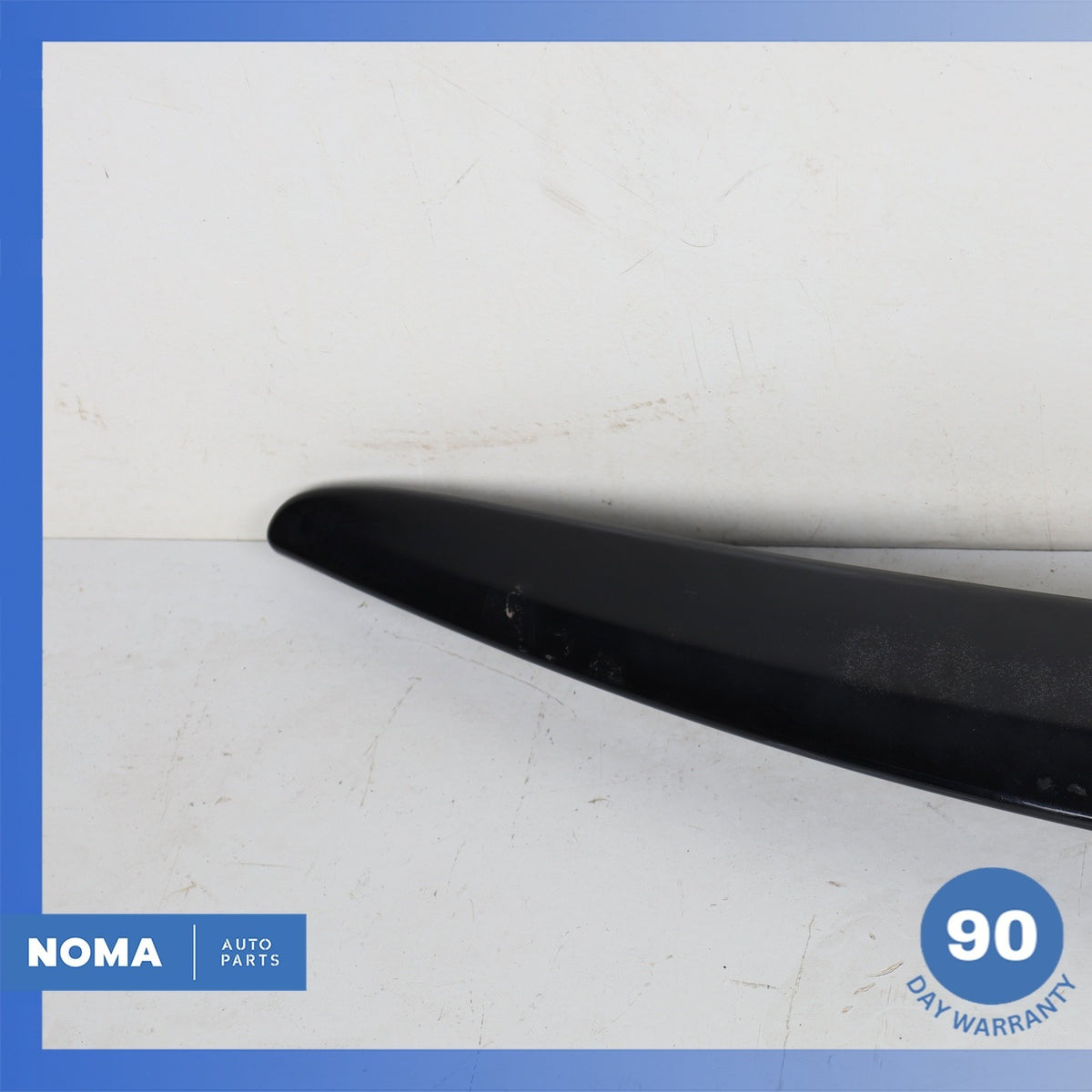 07-15 Jaguar X150 XK XKR Trunk Lid Molding Trim Spoiler Wing Ebony Black OEM - photo 6