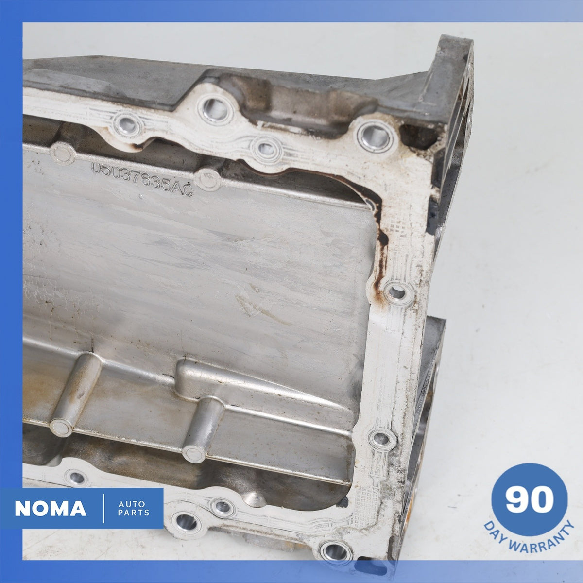 09-25 Dodge LD Charger 5.7L HEMI EZH RWD Engine Lower Oil Pan 5037634AC OEM 74k - photo 17