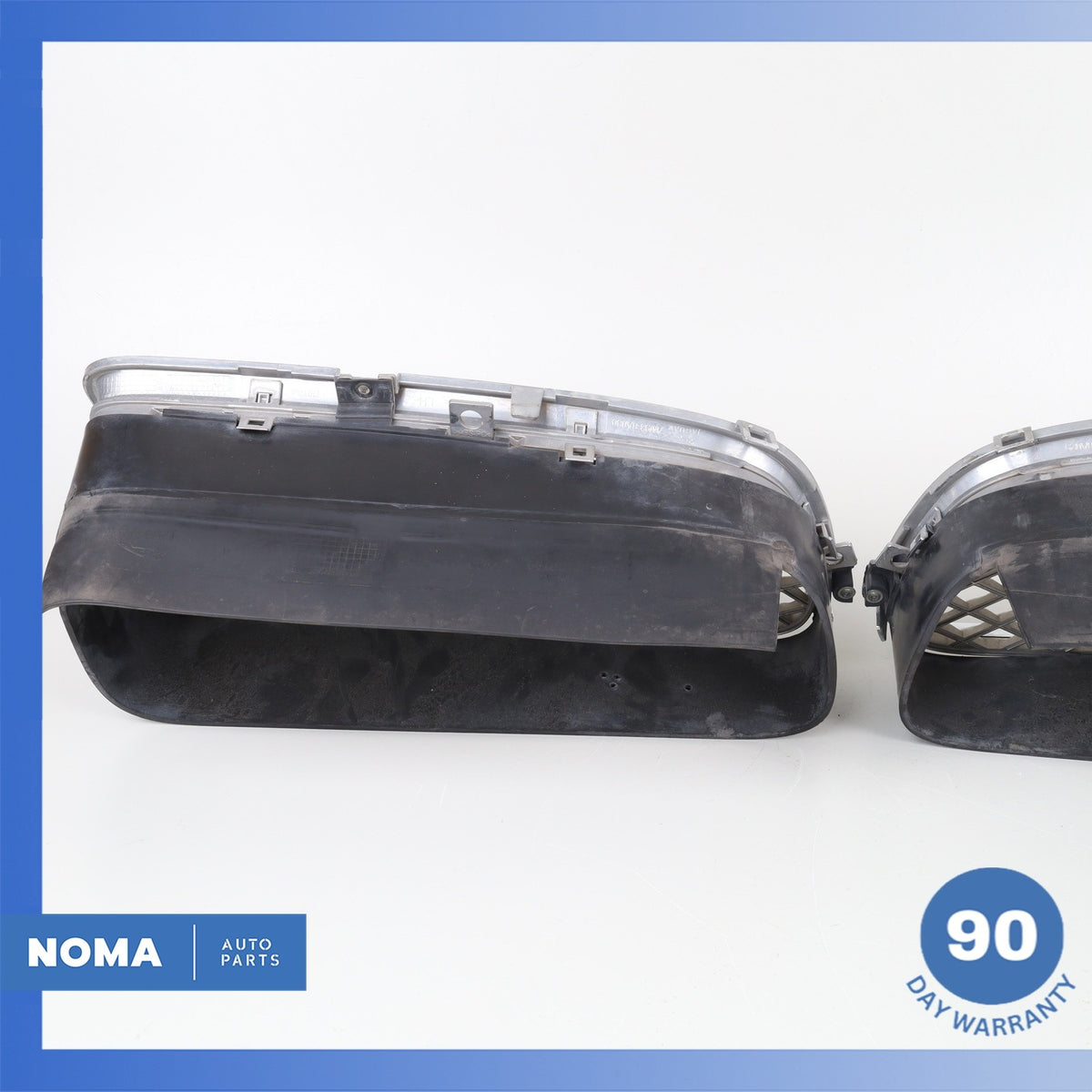 08-09 Jaguar X358 XJ8 XJR Left & Right Radiator Air Duct Grille Set C2C36786 OEM - photo 10