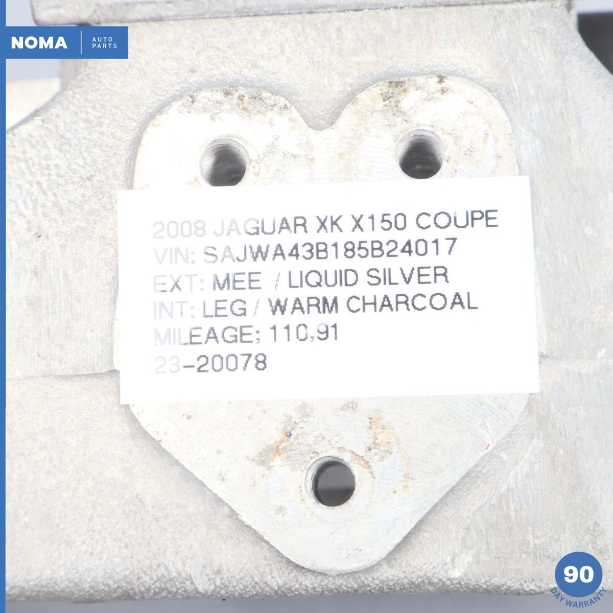 07-15 Jaguar XKR X150 Transmission Mount Crossmember Bracket 8W836A026AC OEM - photo 12