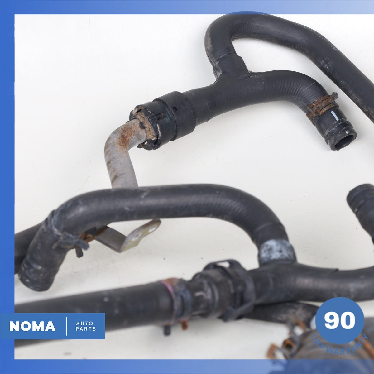00-02 Jaguar X100 XKR 4.0L Supercharged Engine Radiator Coolant Hose Set OEM - photo 4