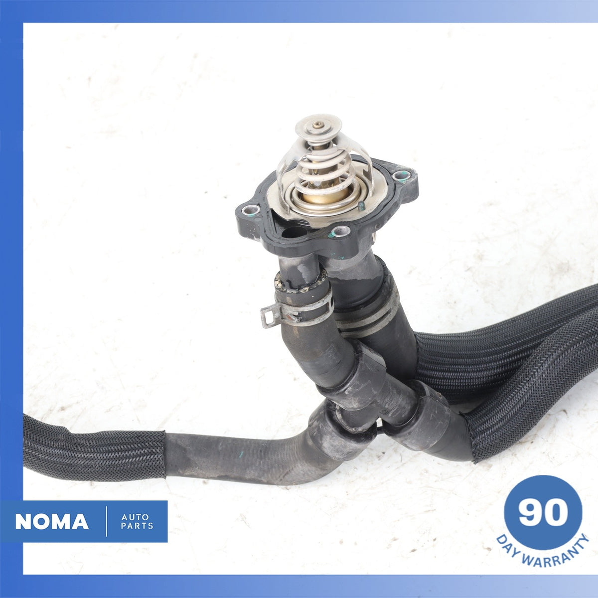 12-17 LR Range Rover Evoque L538 Engine Cooling Water Hose Set w/Thermostat OEM - photo 5