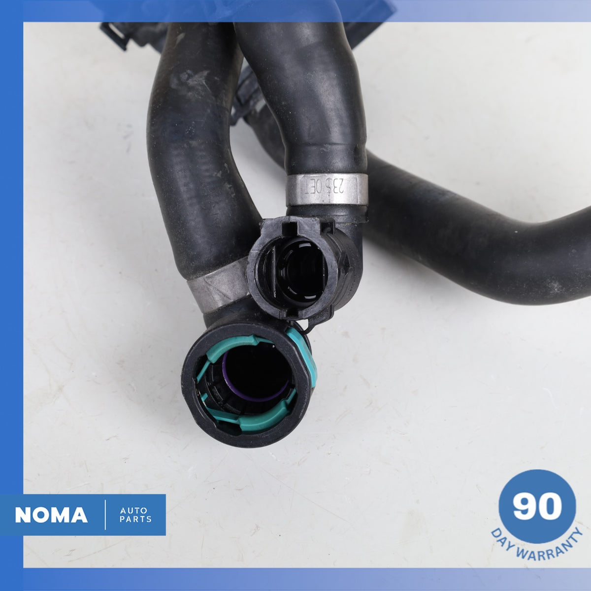 2021 Jaguar X152 F-Type A/C AC Heater Coolant Line Hose Set JX538B159AC OEM - photo 9