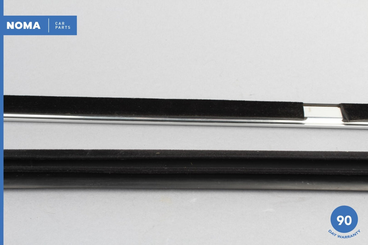 04-09 Jaguar XJ8 XJR X350 X358 SWB Rear Left Side Window Exterior Molding OEM - photo 14