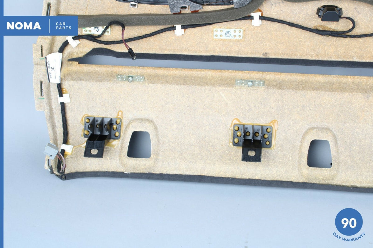 10-15 Jaguar XJ X351 Rear Parcel Shelf Trim Panel w/ Grilles & Harness PVJ OEM - photo 8