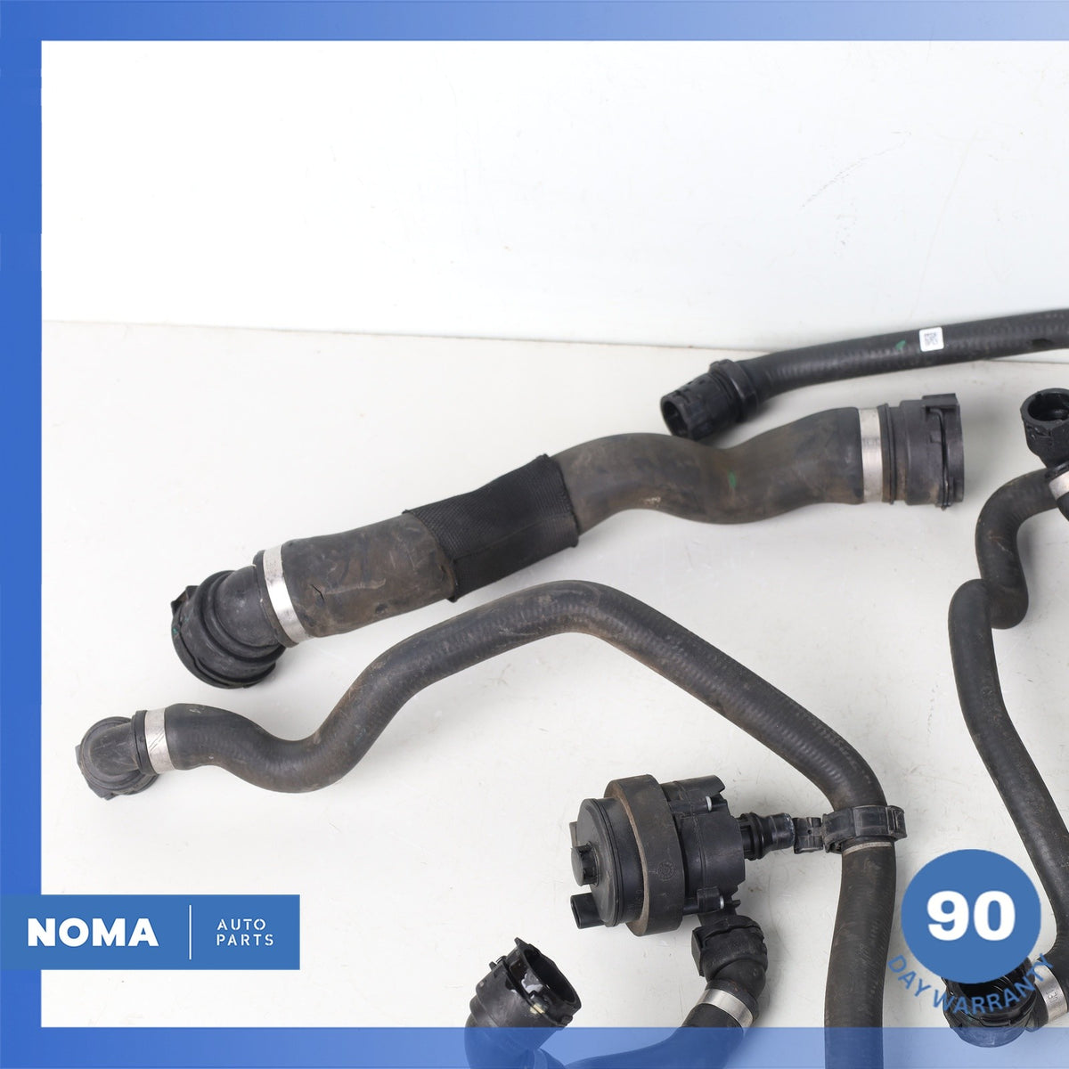 16-19 BMW G12 740i 540i Engine Radiator Cooling Hose Pipe Set OEM - photo 5