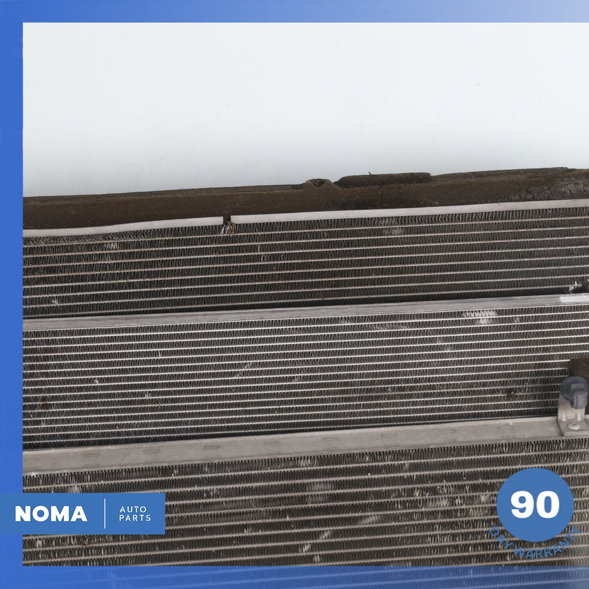 10-19 Jaguar X351 XJ XFR Radiator A/C AC Condenser Intercooler Assembly OEM - photo 4