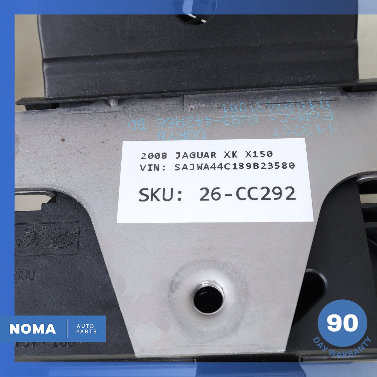 07-15 Jaguar X150 XK Rear Trunk Boot Lock Latch Actuator 6W83442A66BD OEM - photo 10