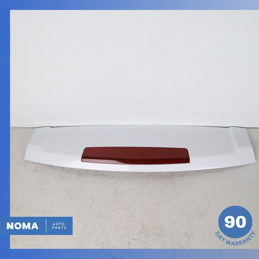 10-12 LR Range Rover L322 Rear Trunk Spoiler Wing w/ Brake Light White OEM - photo 1