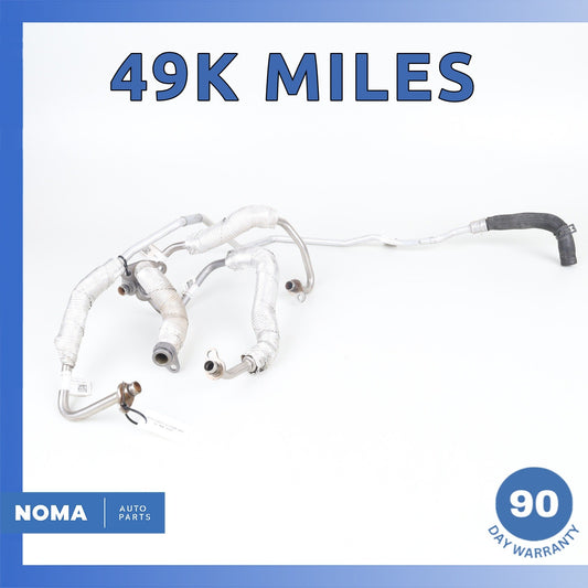 BMW F39 X2 28i 2.0L Turbocharger Oil Coolant Hose Line Set OEM - photo 1