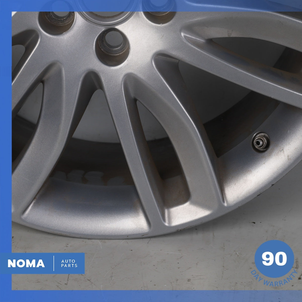 16-23 Jaguar X260 XF XE Razor 8 x R19 19" Wheel Rim Silver T2H4954 OEM - photo 6