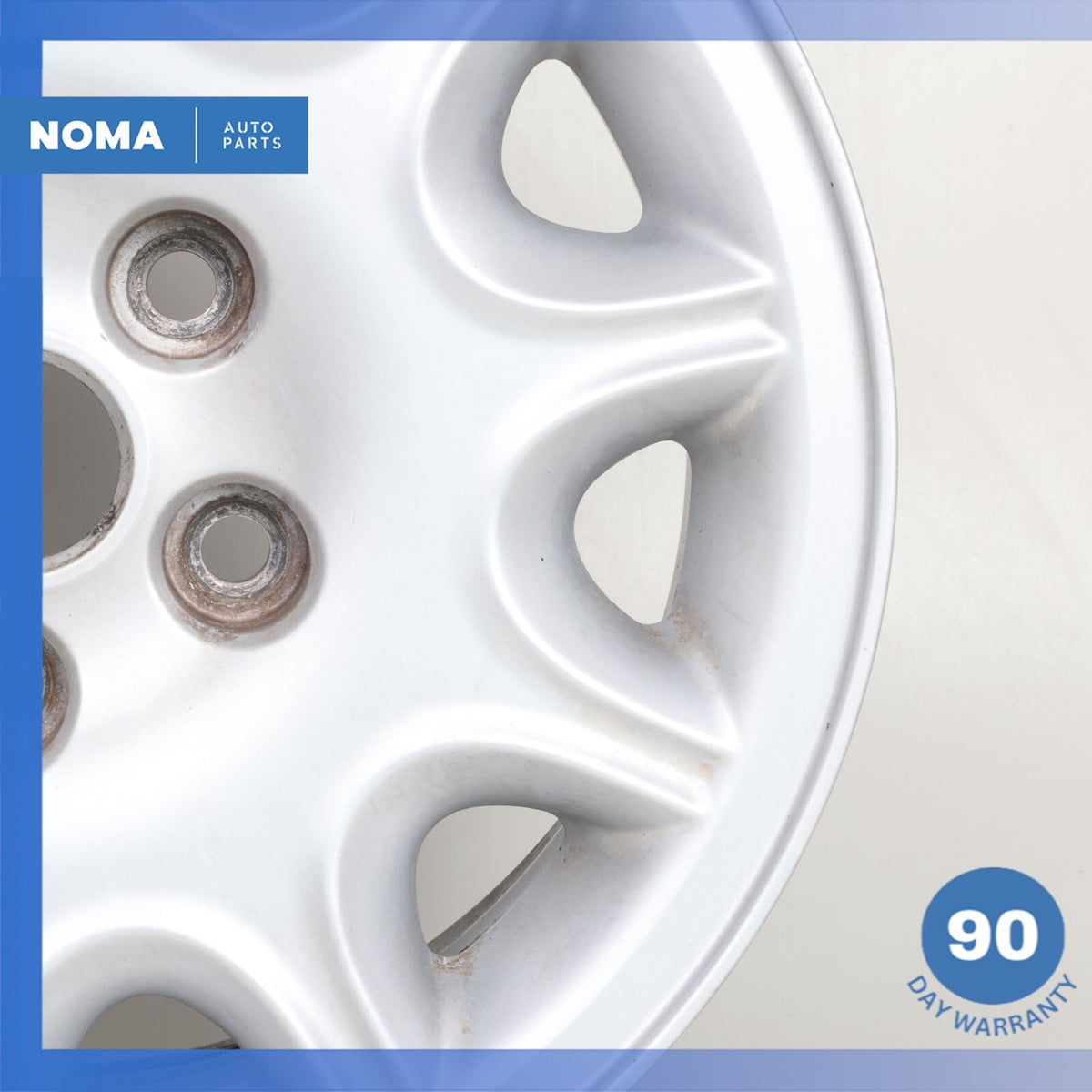 98-03 Jaguar X308 XJ8 Starburst 7 x R16 16" Wheel Rim Silver MNC6113AA OEM - photo 3