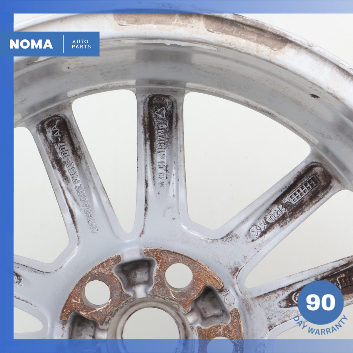 13-22 LR Range Rover Sport L494 L405 7.5 x R19 19" Wheel Rim Silver OEM - photo 10
