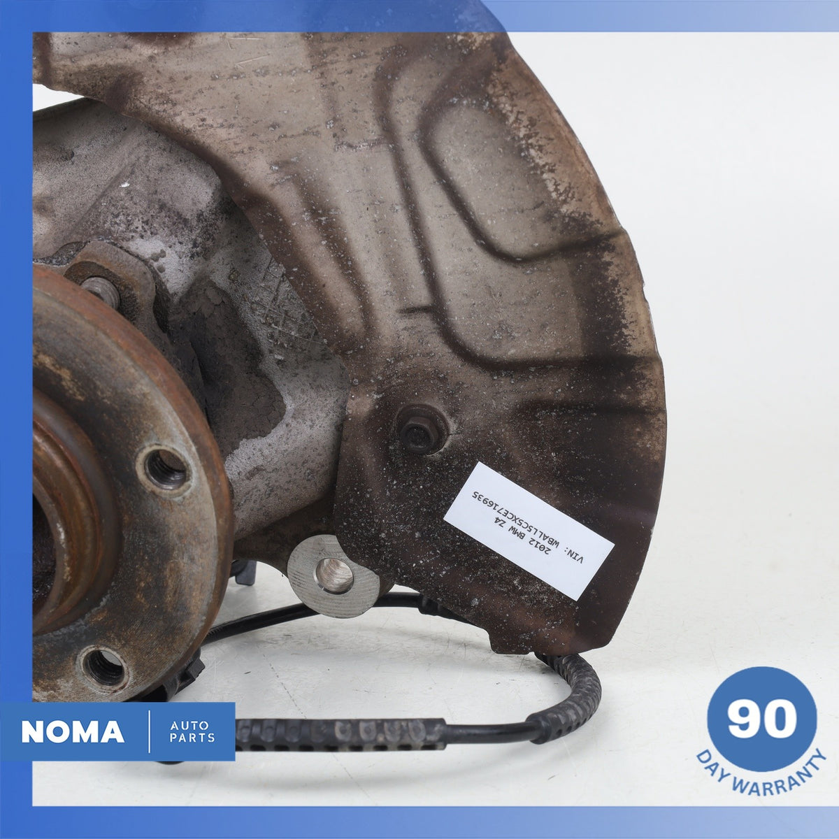 06-16 BMW E89 Z4 Front Right Side Spindle Knuckle Hub w/ Shield 31216793924 OEM - photo 3