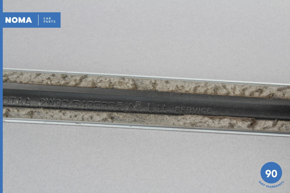 04-09 Jaguar XJ8 XJR X350 SWB Rear Left Side Door Exterior Molding Trim OEM - photo 13