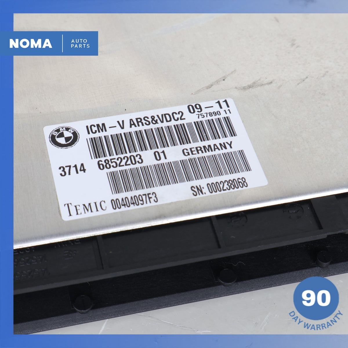 09-19 BMW F10 535i 640i 750i VDC Suspension Control Module 37146852203 OEM - photo 6