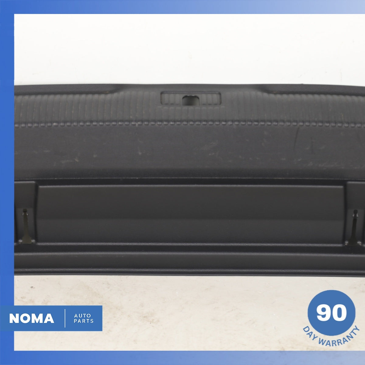 15-18 Audi 8U Q3 Trunk Boot Entry Sill Scuff Cover Panel Black OEM - photo 3