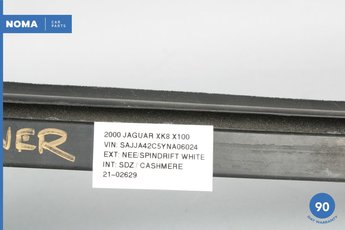 97-06 Jaguar XK8 XKR X100 Conv Front Right Door Window Molding Seal Inside OEM - photo 8