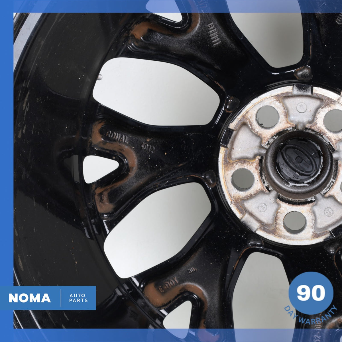 13-22 Land Rover Range Rover L405 Flute 9.5 x R21 21" Wheel Rim JK521007CA OEM - photo 14