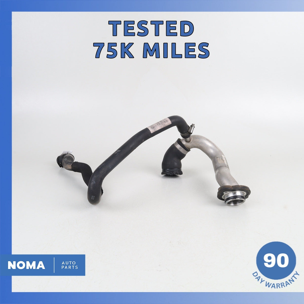 BMW E92 328i Engine Water Coolant Pump Hose Line OEM 75k - photo 1