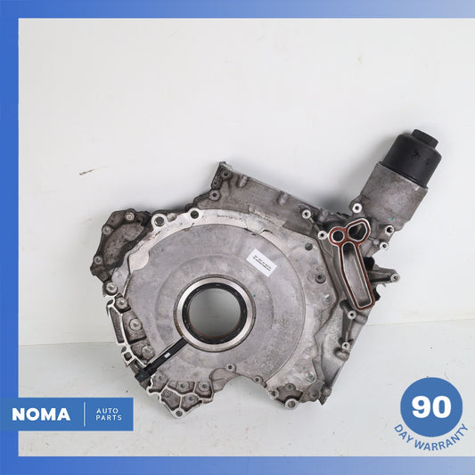 13-17 Audi A8 A8L S8 3.0L Engine Timing Chain Cover w/ Pump 06E103173 OEM - photo 1