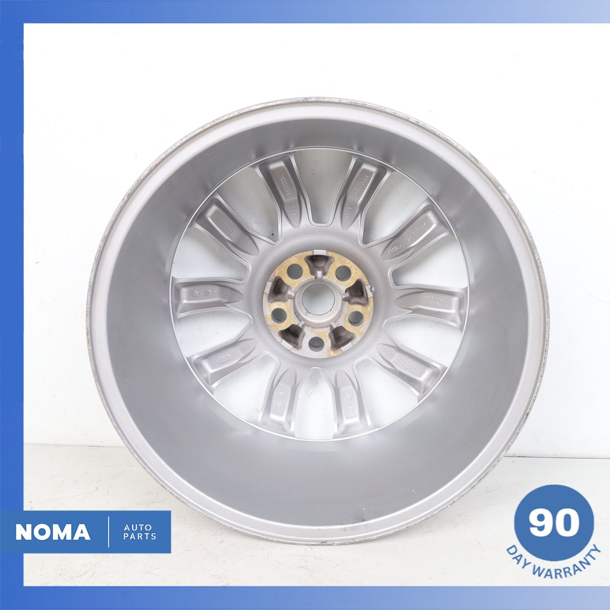 14-22 LR Range Rover Sport L494 Silver Sparkle 9.5 x R20 20" Wheel Rim OEM - photo 11