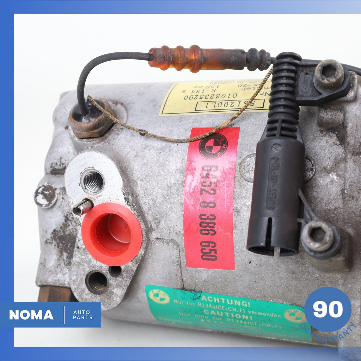BMW E36 Z3 A/C AC Air Conditioning Compressor OEM - photo 6