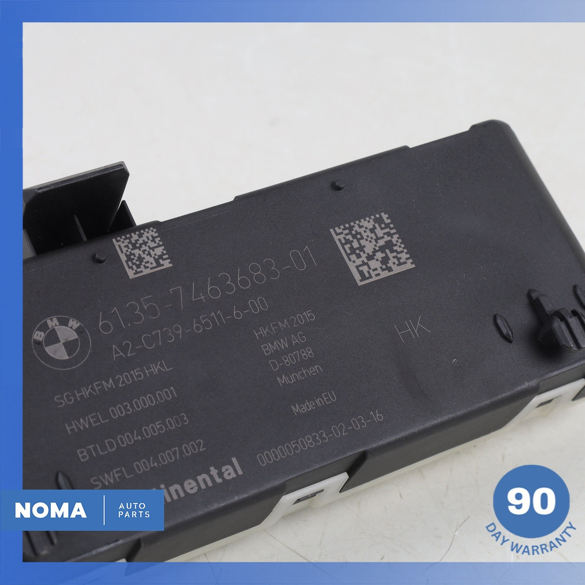 BMW G12 740i Trunk Boot Lid Door Control Module Unit 61357481045 OEM 76k - photo 4