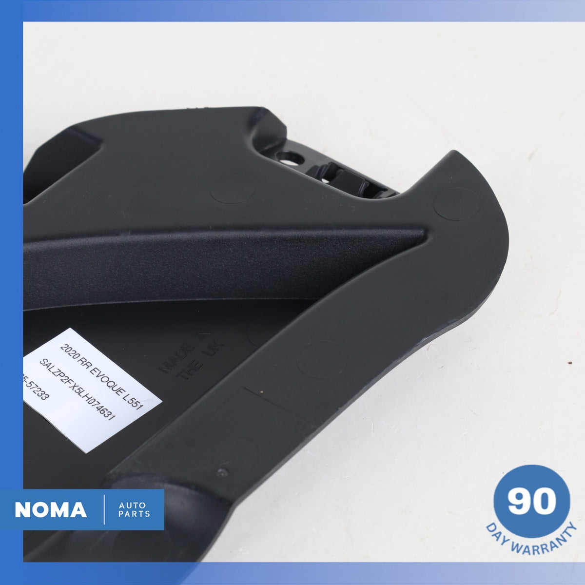 2020 LR Range Rover Evoque L551 Front Right Bumper Blank Cover Panel Molding OEM - photo 3