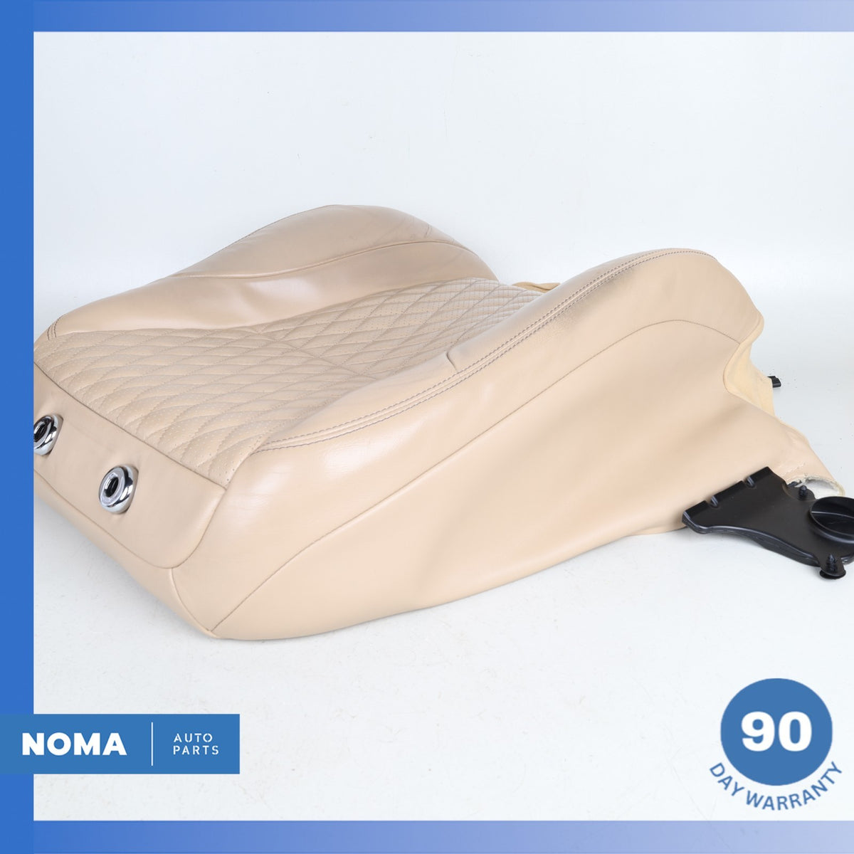 14-19 Jaguar X351 XJL XJR Front Left Driver Top Upper Seat Cushion Beige OEM - photo 9