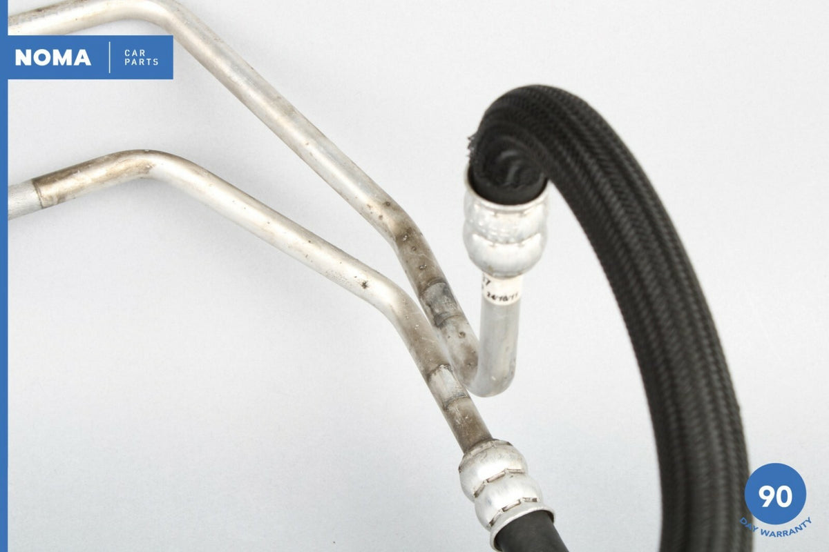 10-15 Jaguar XJ XJL X351 Power Steering Oil Fluid Cooler w/ Hose 8W833L602AB OEM - photo 8