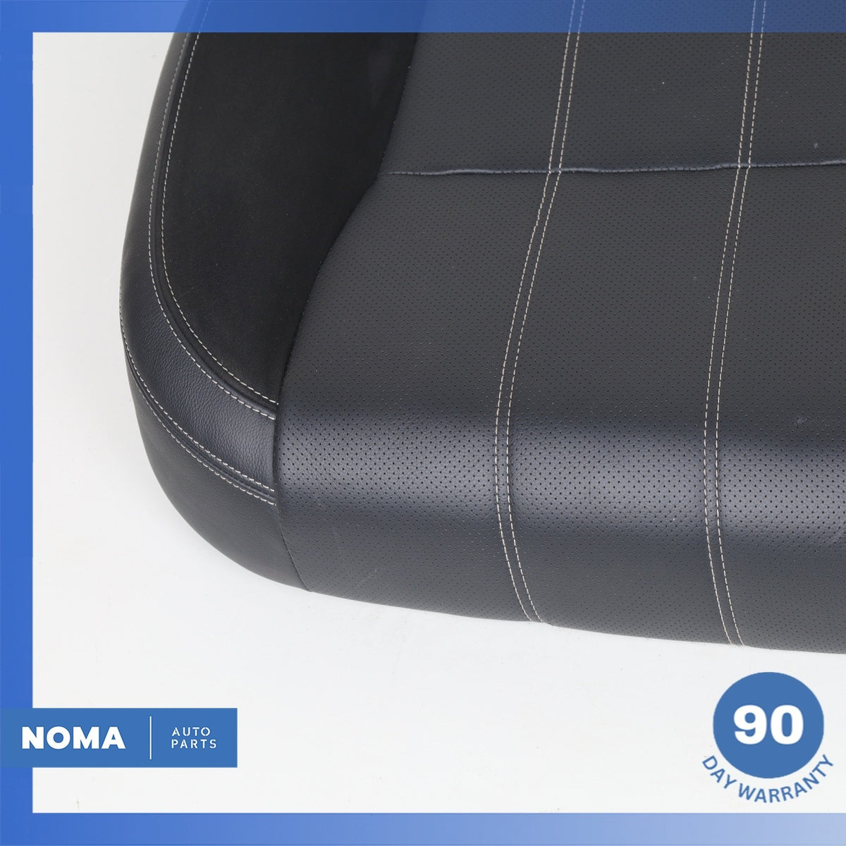 18-20 Range Rover L560 Velar Rear Lower Bottom Seat Cushion Black OEM - photo 7