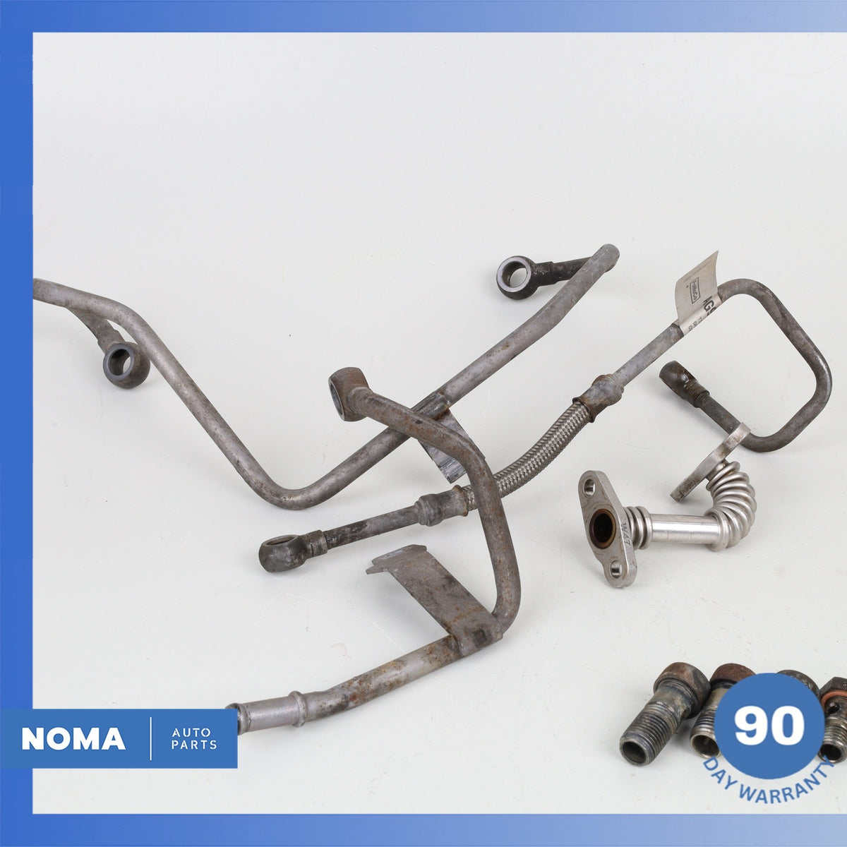 12-17 Range Rover Evoque L538 XE 204PT Turbo Turbocharger Oil Line Set OEM - photo 13