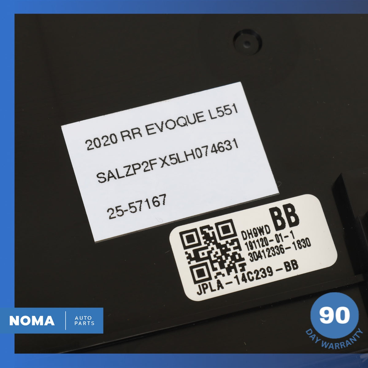 2020 Range Rover Evoque L551 A/C AC Air Conditioner Climate Control Module OEM - photo 13