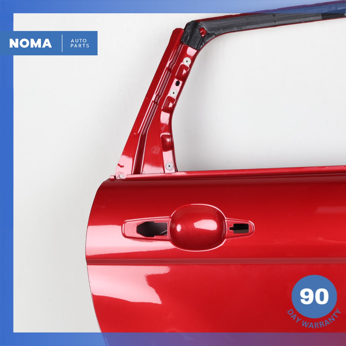 12-19 LR Range Rover Evoque L538 4DR Rear Right Side Door Panel Shell Red OEM - photo 5